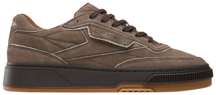 Reebok Club C LTD Bark Brown Edge Suede