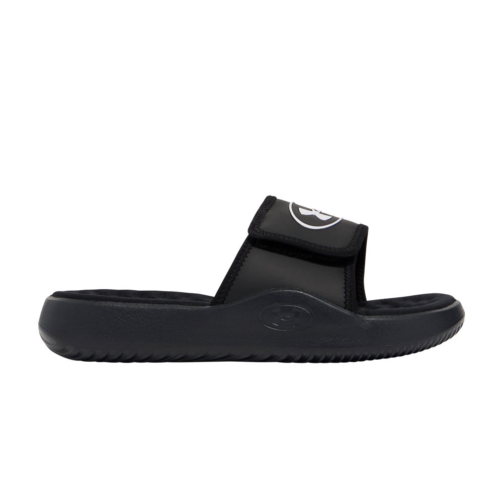Pre-owned Under Armour Wmns Ignite Pro 8 Slide 'galaxy Black White' | Women's Size 12