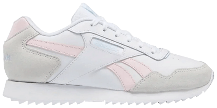 Reebok Wmns Glide Ripple White Grey Porcelain Pink