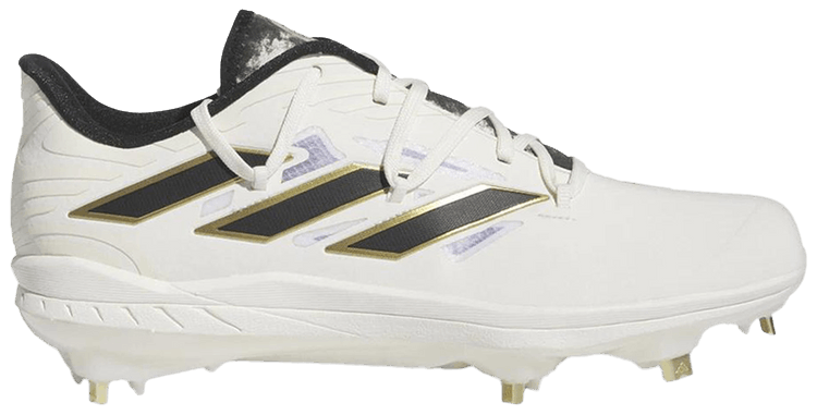 Adidas Adizero Afterburner 9 White Black Gold Metallic