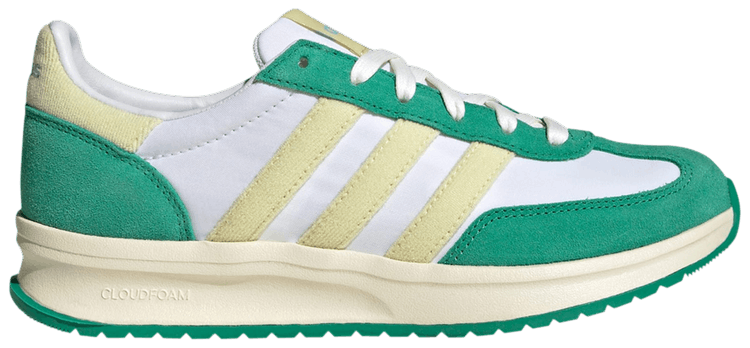 adidas Wmns Run 70s 20 White Yellow Semi Court Green