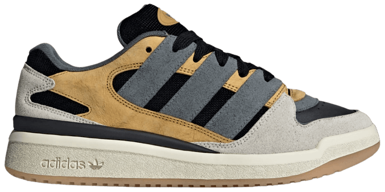 Adidas Forum Puffed Black Oat Off White