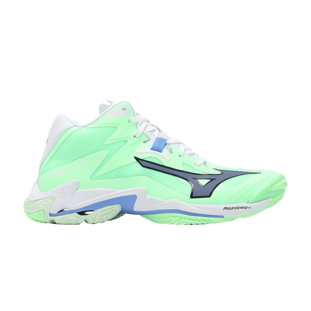 Pre-owned Mizuno Wave Lightning Z8 Mid 'neo Mint' | Green | Men's Size 12