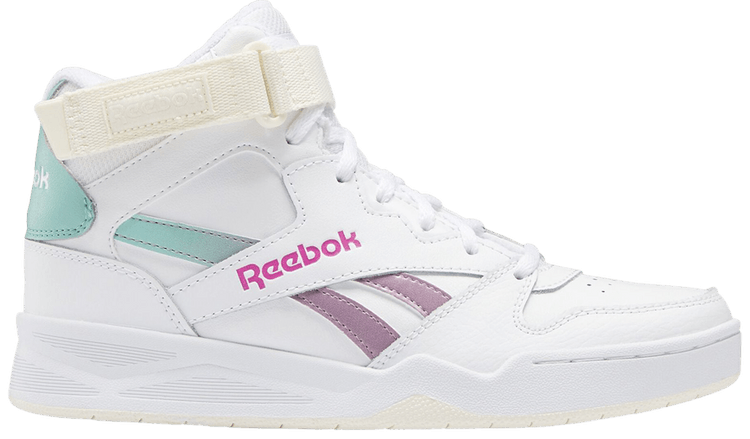 Reebok Wmns Royal BB4500 High Strap White Infused Lilac Teal