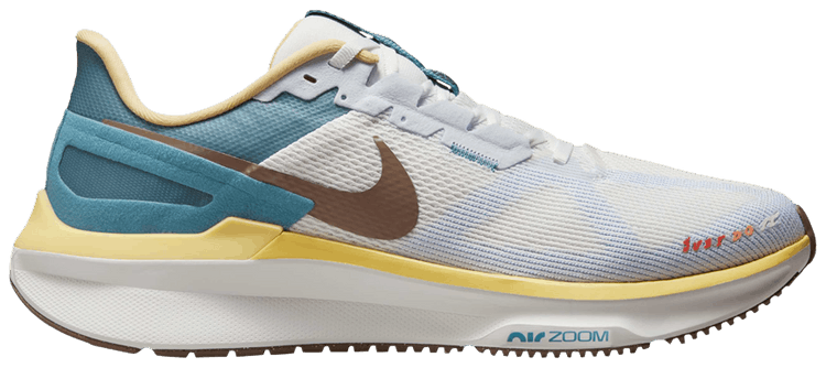 Nike Air Zoom Structure 25 Summit White Mink Brown