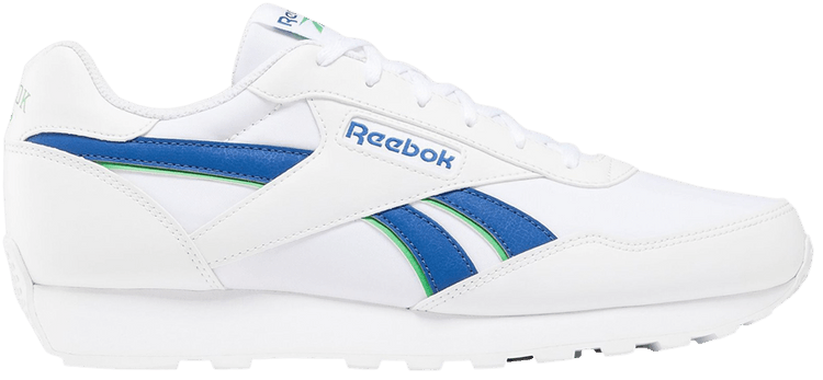 Reebok Rewind Run White Vector Blue Sport Green