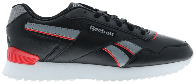 Reebok Glide Ripple Clip Black Pure Grey Dynamic Red