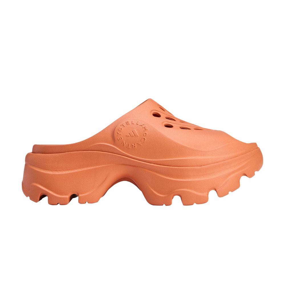 Pre-owned Adidas Originals Adidas Stella Mccartney X Wmns Clog 'dusted Clay' | Orange | Women's Size 5