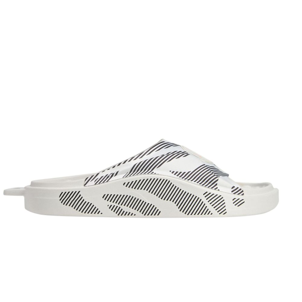 Pre-owned Adidas Originals Adidas Stella Mccartney X Wmns Slide 'white Black' | Women's Size 5.5