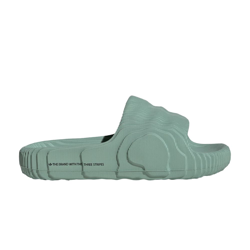 Pre-owned Adidas Originals Adidas Wmns Adilette 22 Slide 'hazy Green' | Women's Size 6