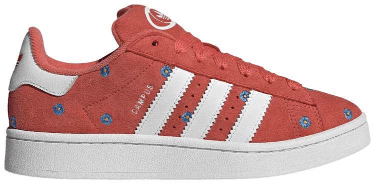 adidas Wmns Campus 00s Preloved Scarlet Embroidered Floral