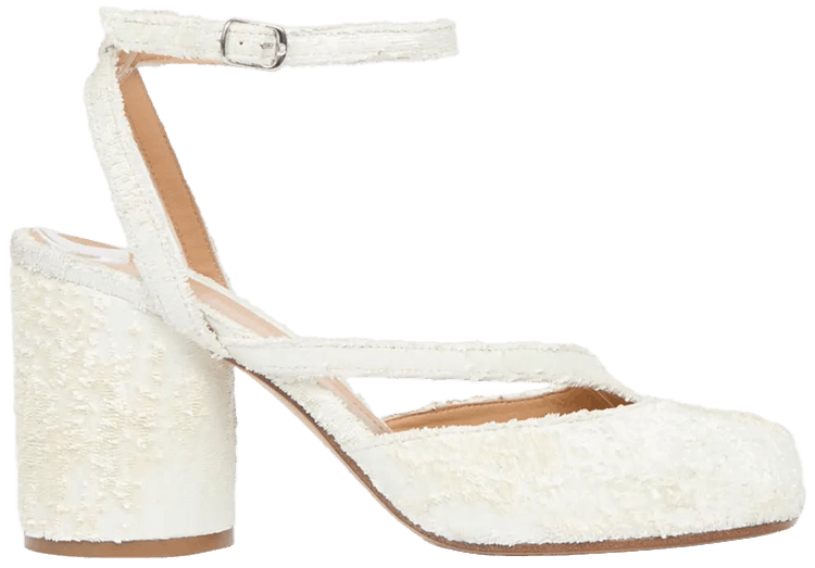 Buy Maison Margiela Wmns Tabi Sandal Pump 'White Pearly
