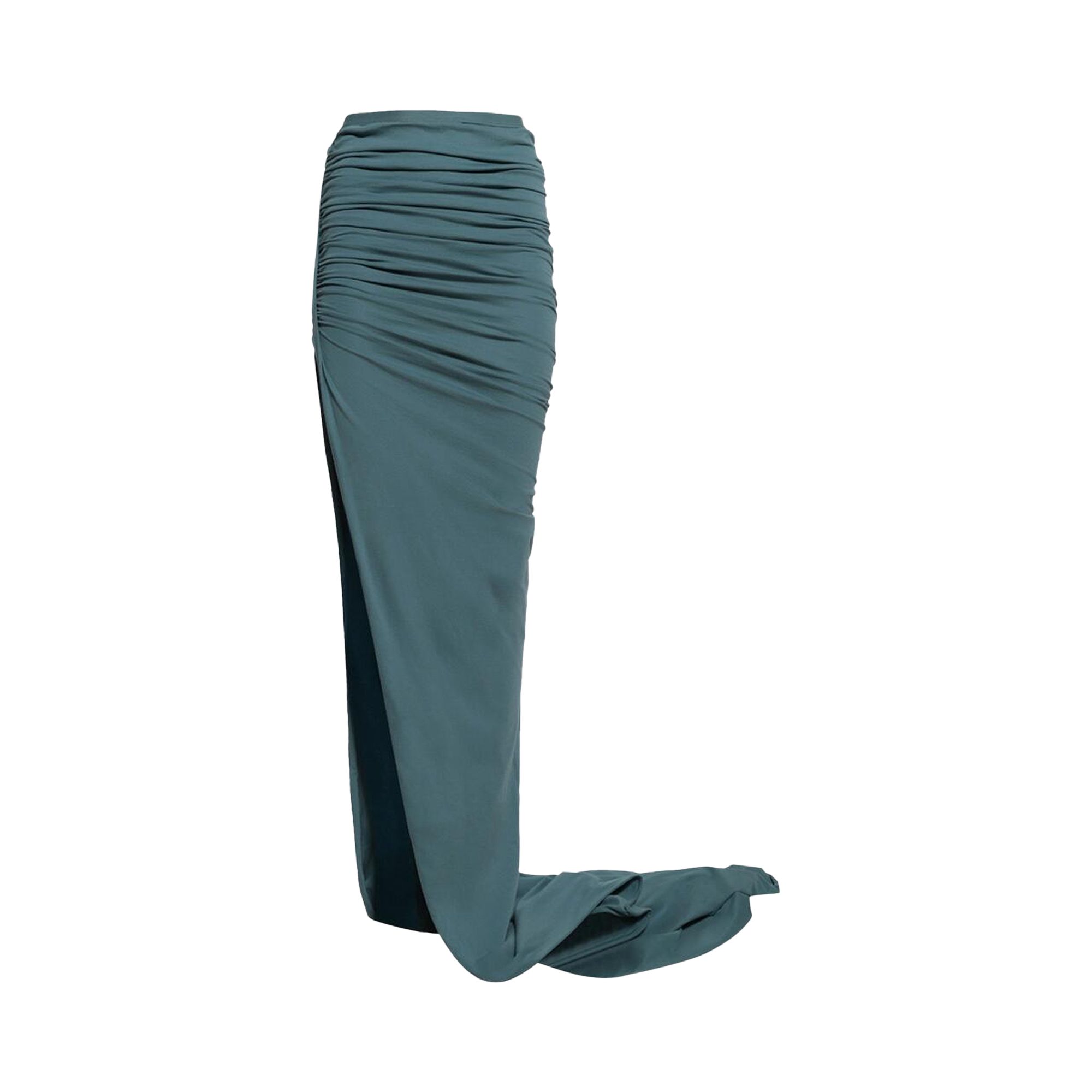 Pre-owned Rick Owens Edfu Skirt 'mouthwash' | Blue | Women's Size 40