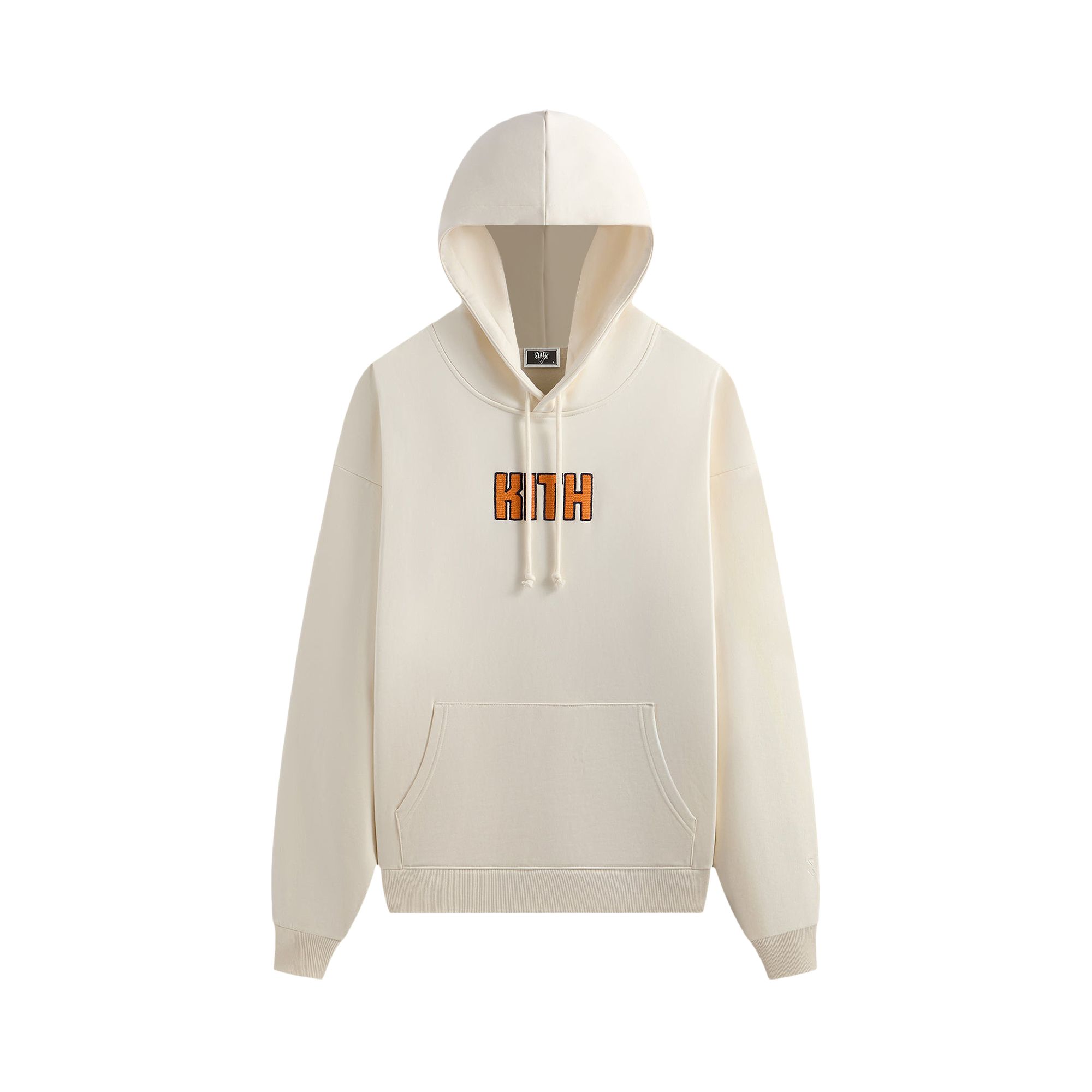Pre-owned Kith For The New York Knicks Wingman Vintage Nelson Hoodie 'sandrift' | Cream | Men's Size Xl
