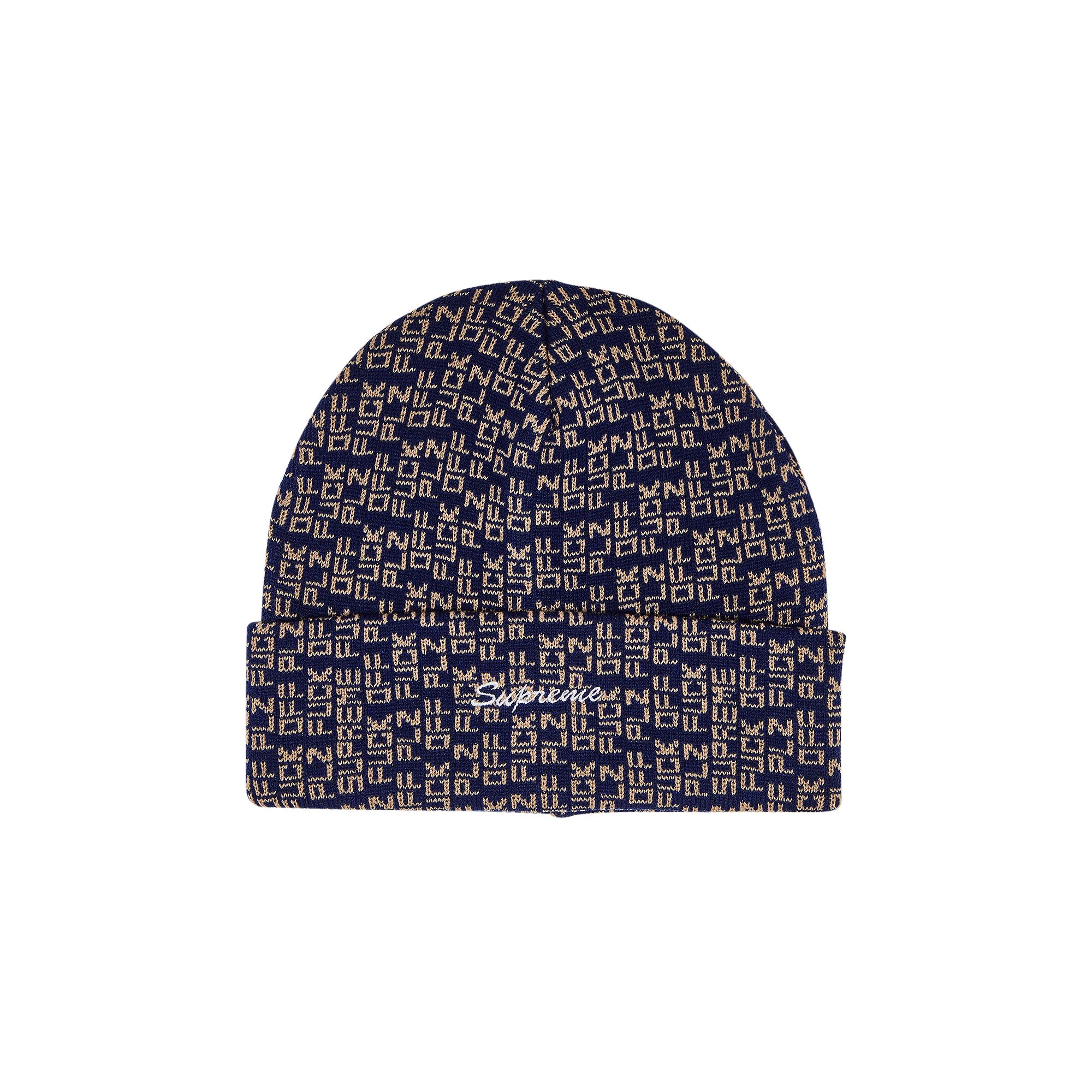 Pre-owned Supreme Fuck Off Beanie 'navy' | Blue | Men's Size Onesize