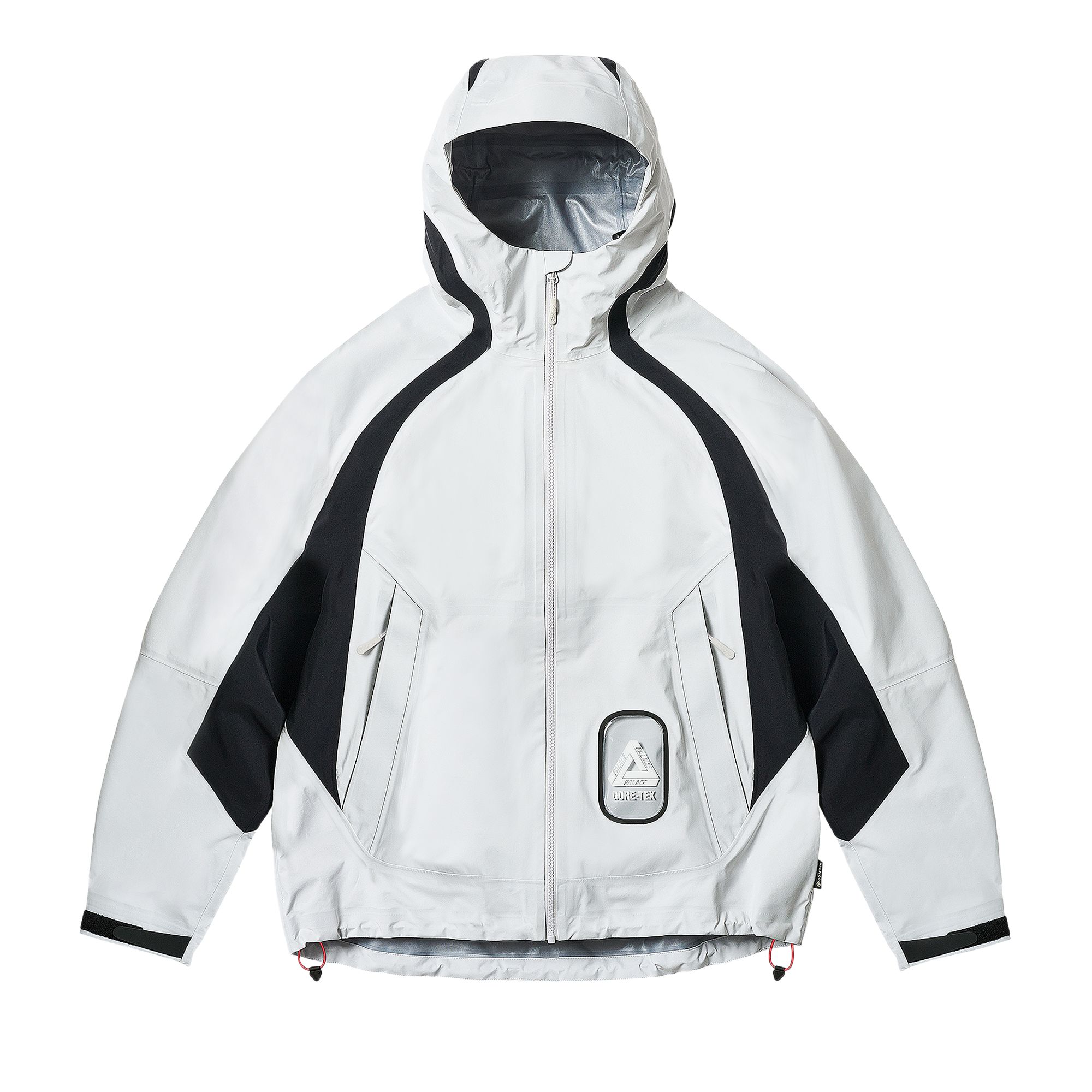 Pre-owned Palace Gore-tex 3l Tek Jacket 'cloud/black' | Multi-color | Men's Size L