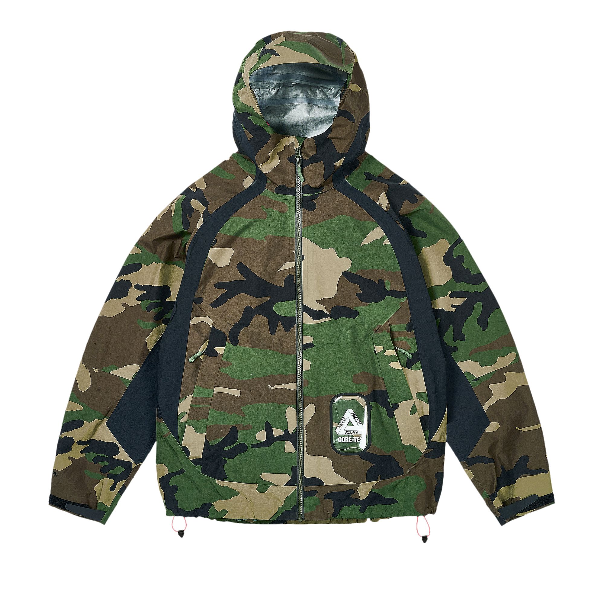 Pre-owned Palace Gore-tex 3l Tek Jacket 'dpm/black' | Multi-color | Men's Size S