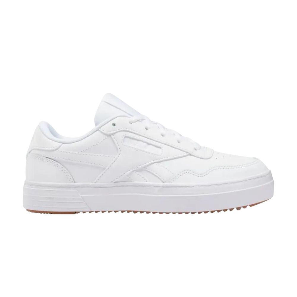 Pre-owned Reebok Wmns Club Memt Bold 'white True Grey' | Women's Size 10