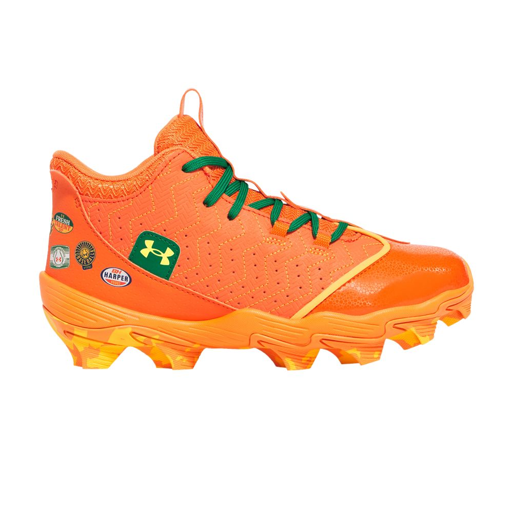 Under Armour Harper 9 RM Jr 'Juice Pack' | Orange | Kid's Size 12 - 3028419-800