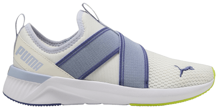Puma Wmns Softride Harli Slip On Warm White Blue Crystal