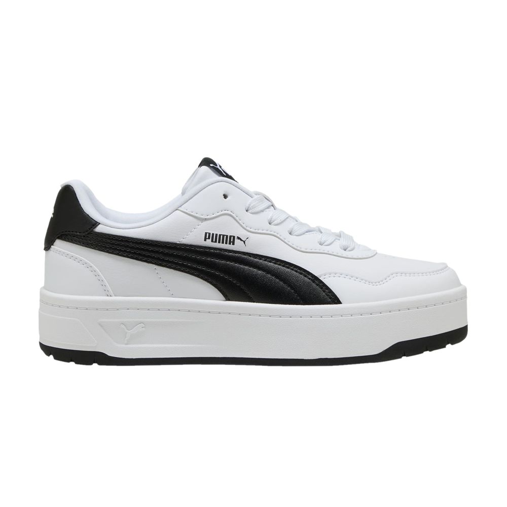 Puma Wmns Court Lally Skye 'White Black' | Women's Size 10 - 400368-03