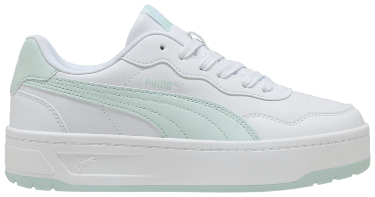 Buy Puma Wmns Court Lally Skye 'White Peaceful Blue' - 400368 05