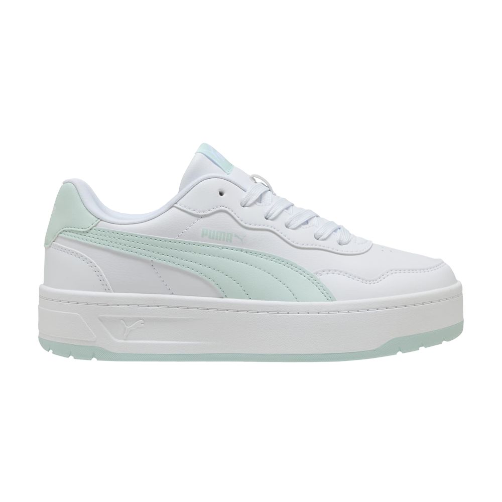 Puma Wmns Court Lally Skye 'White Peaceful Blue' | Women's Size 9 - 400368-05