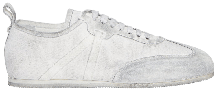 Ann Demeulemeester Wmns Siru Low Top Boxing Sneaker Worn Effect   Natural White