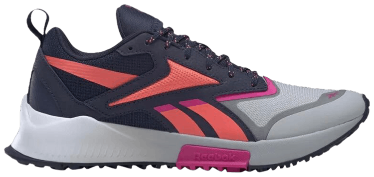Reebok Wmns Lavante Trail 2 Pure Grey Navy Proud Pink