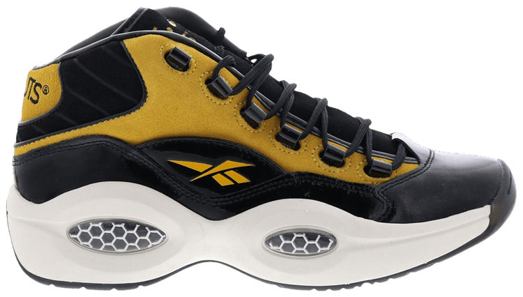 BAIT x Peanuts x Reebok Question Mid Black Boldly Yellow