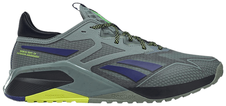 Reebok Nano X2 TR Adventure Harmony Green Solar Acid Yellow