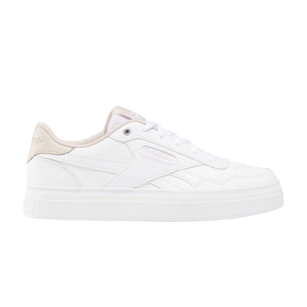 Pre-owned Reebok Wmns Court Advance Bold 'white Pink Stucco' | Women's Size 9.5