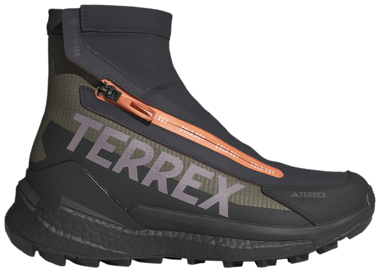 Adidas Wmns Terrex Free Hiker 2 ColdRDY GORE TEX Black Olive Strata Amber