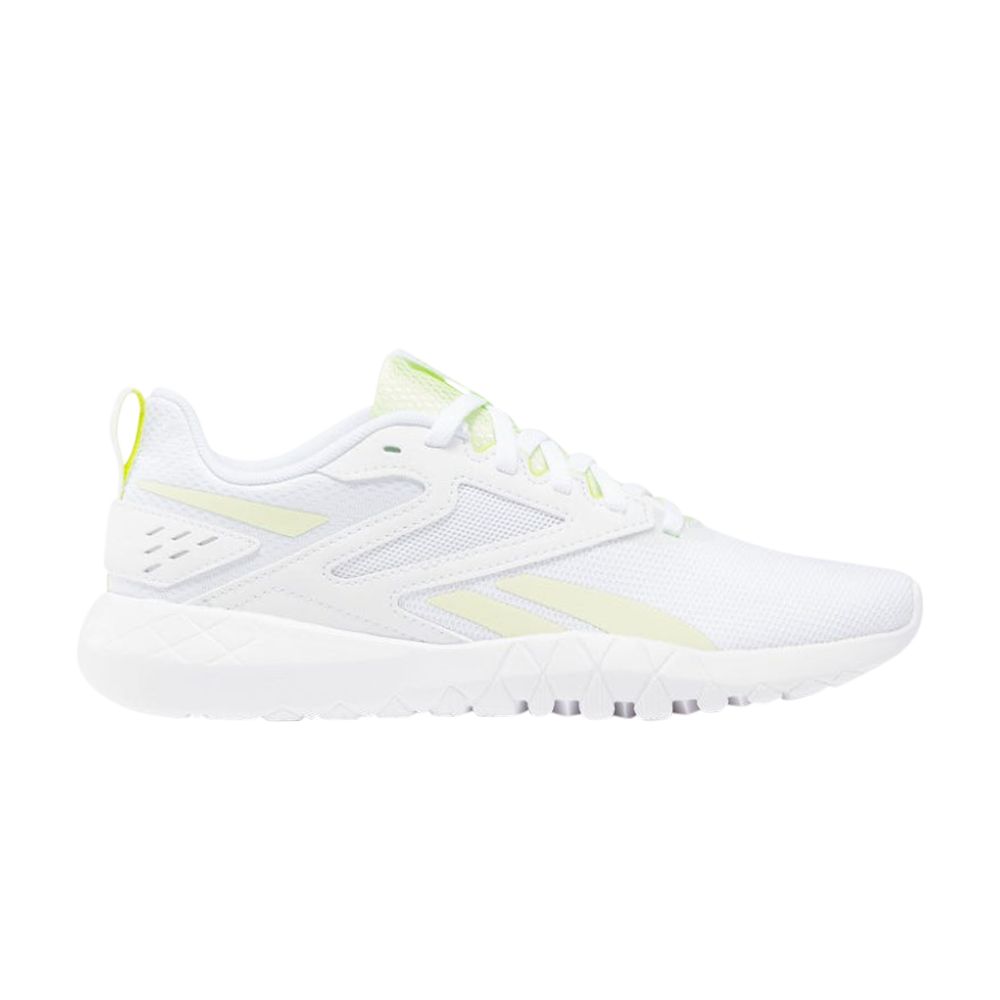 Pre-owned Reebok Wmns Flexagon Energy Tr 4 'white Laser Lime' | Women's Size 6.5
