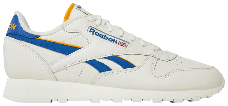 Reebok Classic Leather Chalk Vector Blue Gold