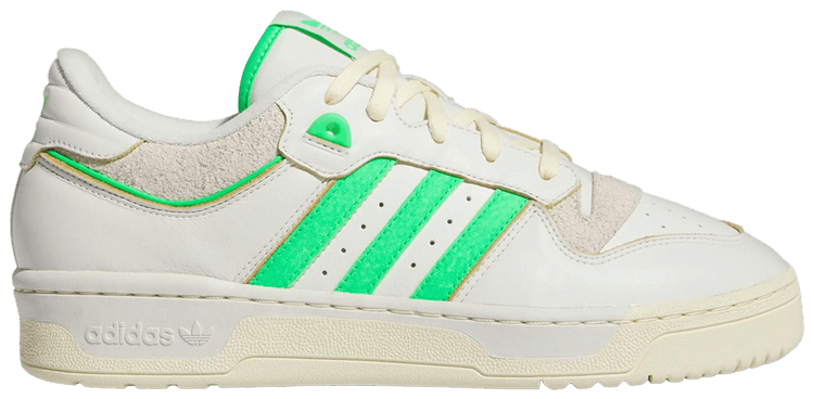 adidas Rivalry 86 Low Wonder White Neon Green