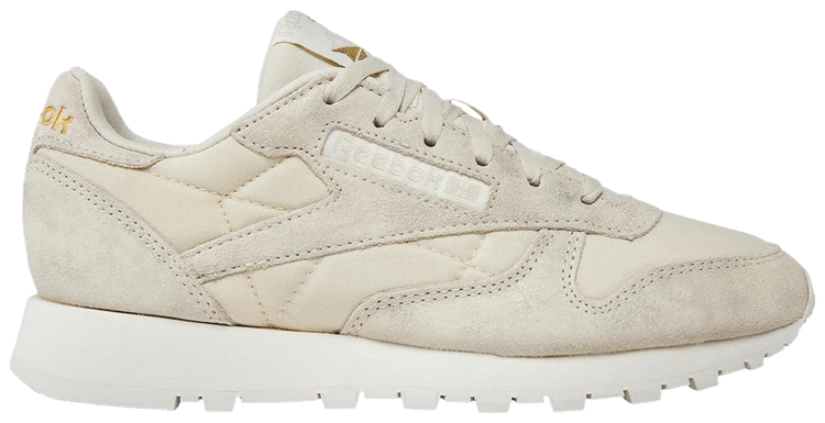 Reebok Wmns Classic Leather Alabaster Gold Metallic