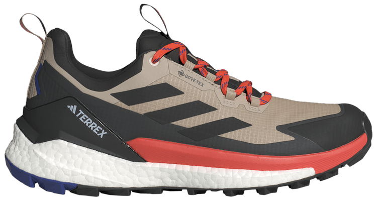 adidas Terrex Free Hiker 20 Low GORE TEX Wonder Beige Black Orange