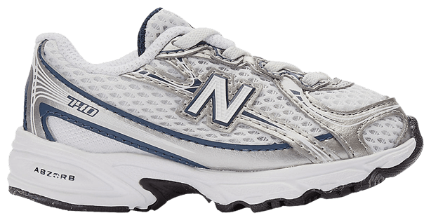 New Balance 740 Bungee Lace Toddler Navy White