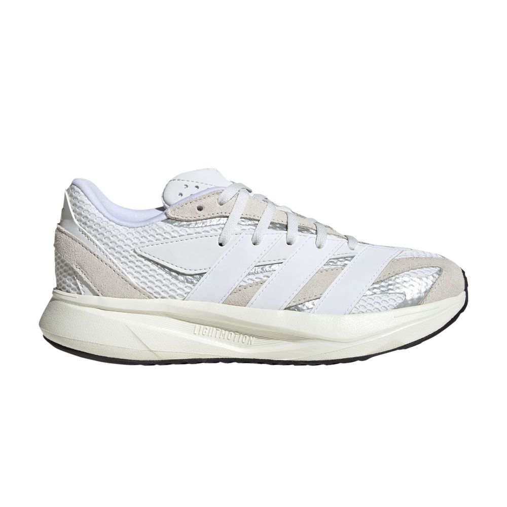 adidas Lightblaze J 'White Silver Metallic' | Kid's Size 5.5 - JQ4758