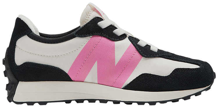 New Balance 327 Little Kid Wide Black Real Pink