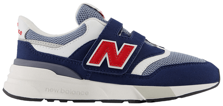New Balance 997R Hook  Loop Little Kid Wide Navy Crimson