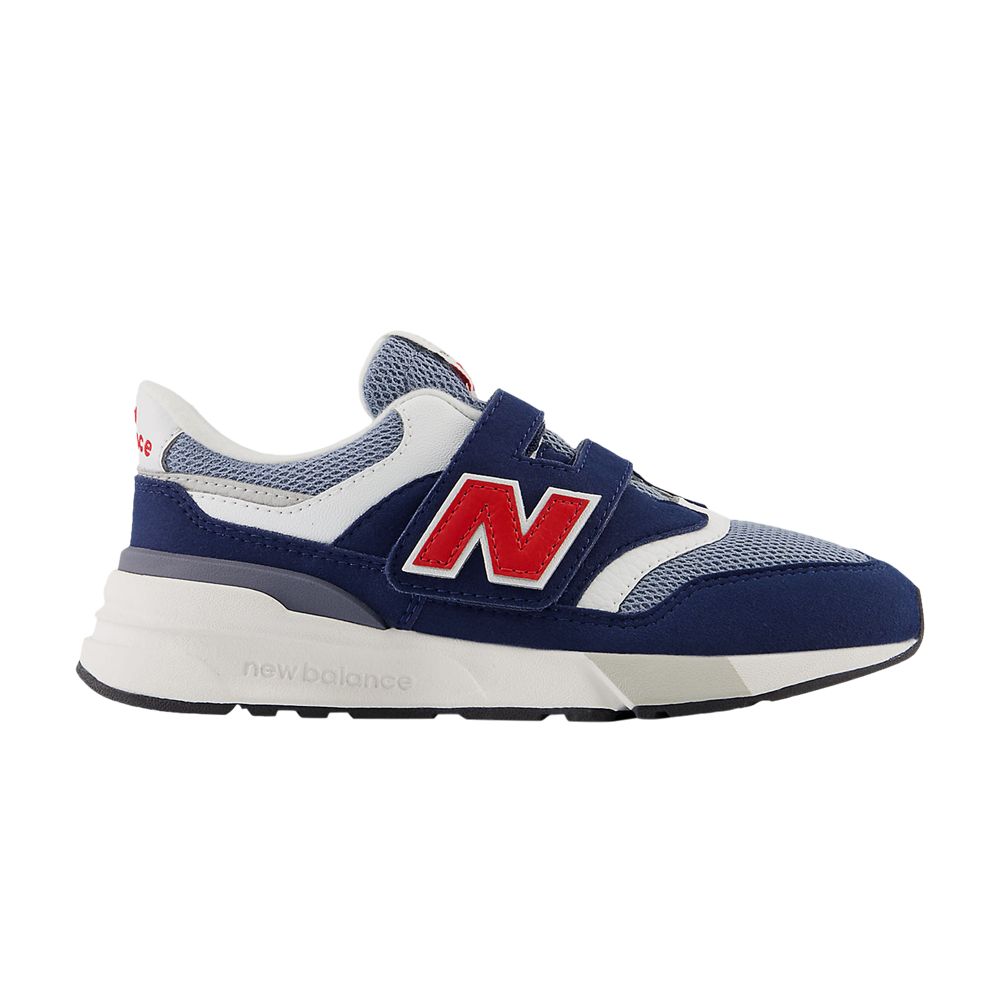 Pre-owned New Balance 997r Hook & Loop Little Kid Wide 'navy Crimson' | Blue | Kid's Size 13