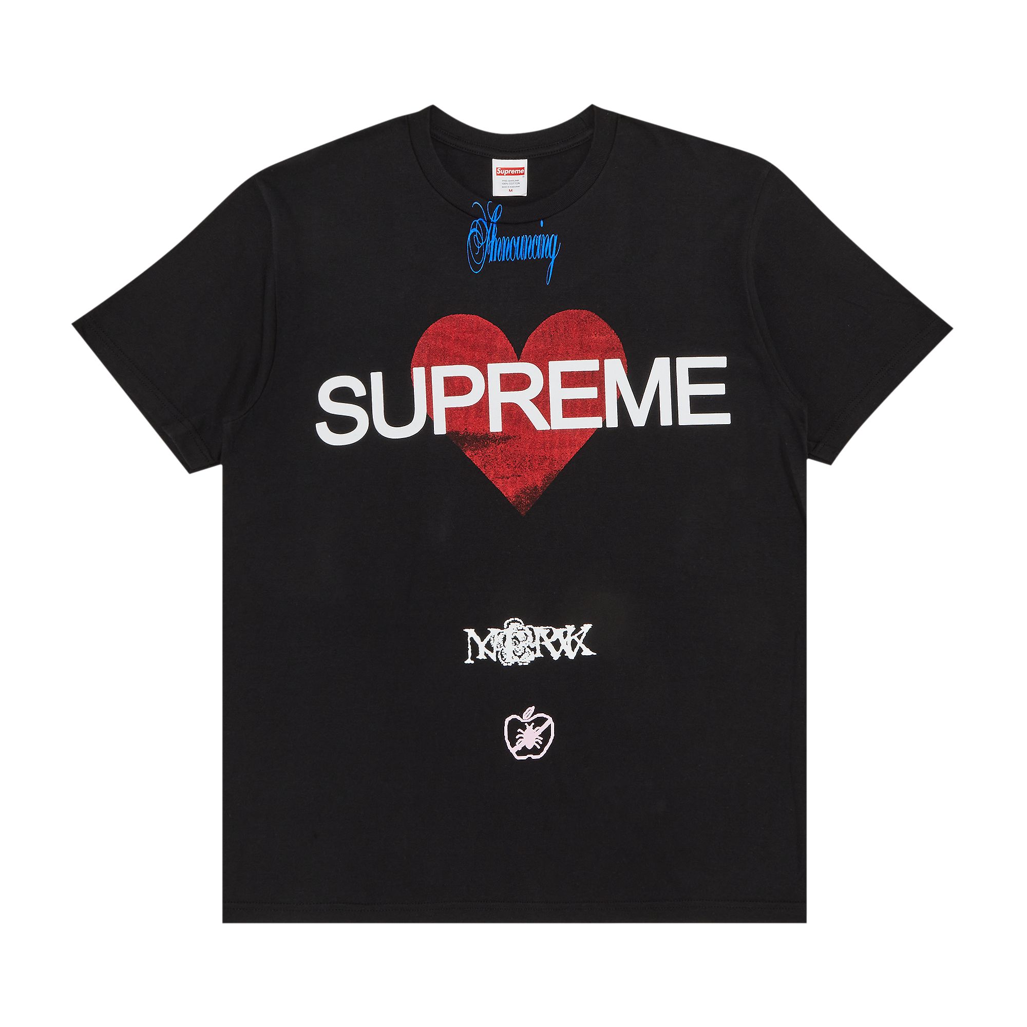 Pre-owned Supreme Announcing Tee 'black' | Men's Size Xl