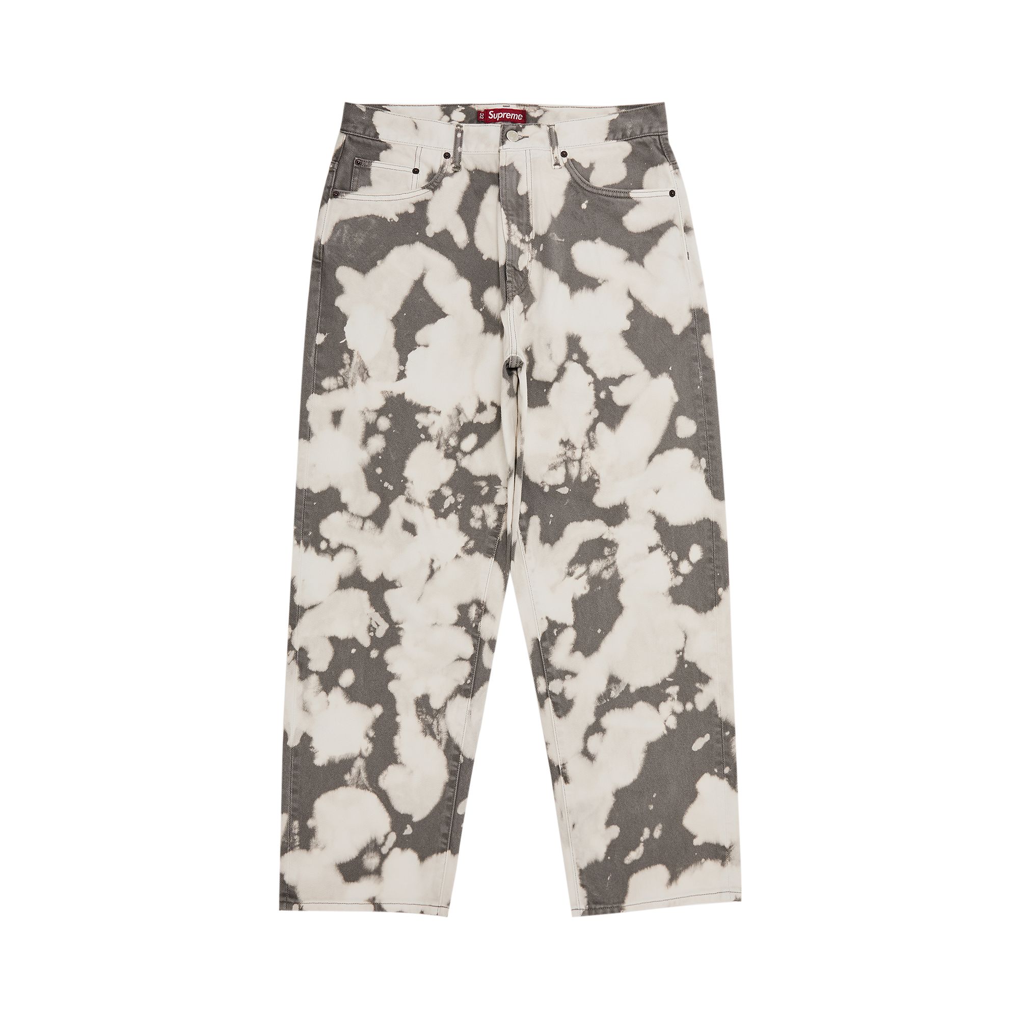 Pre-owned Supreme Baggy Jean 'bleached' | Blue | Men's Size 30