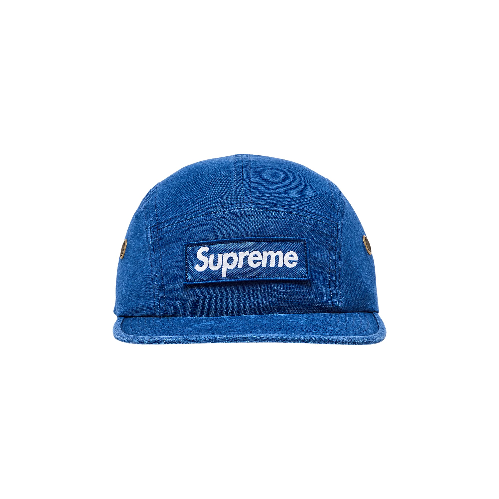 Pre-owned Supreme Military Camp Cap 'dark Royal' | Blue | Men's Size Onesize