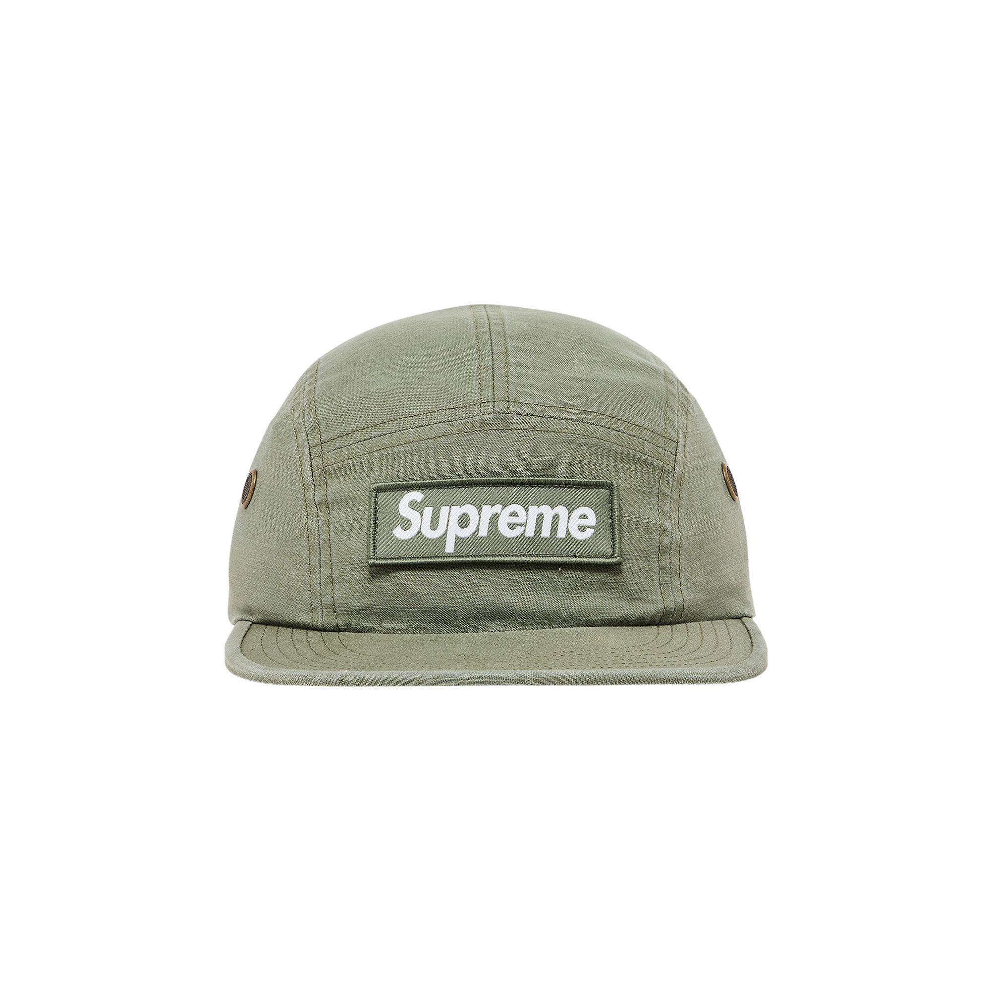 Pre-owned Supreme Military Camp Cap 'olive' | Green | Men's Size Onesize