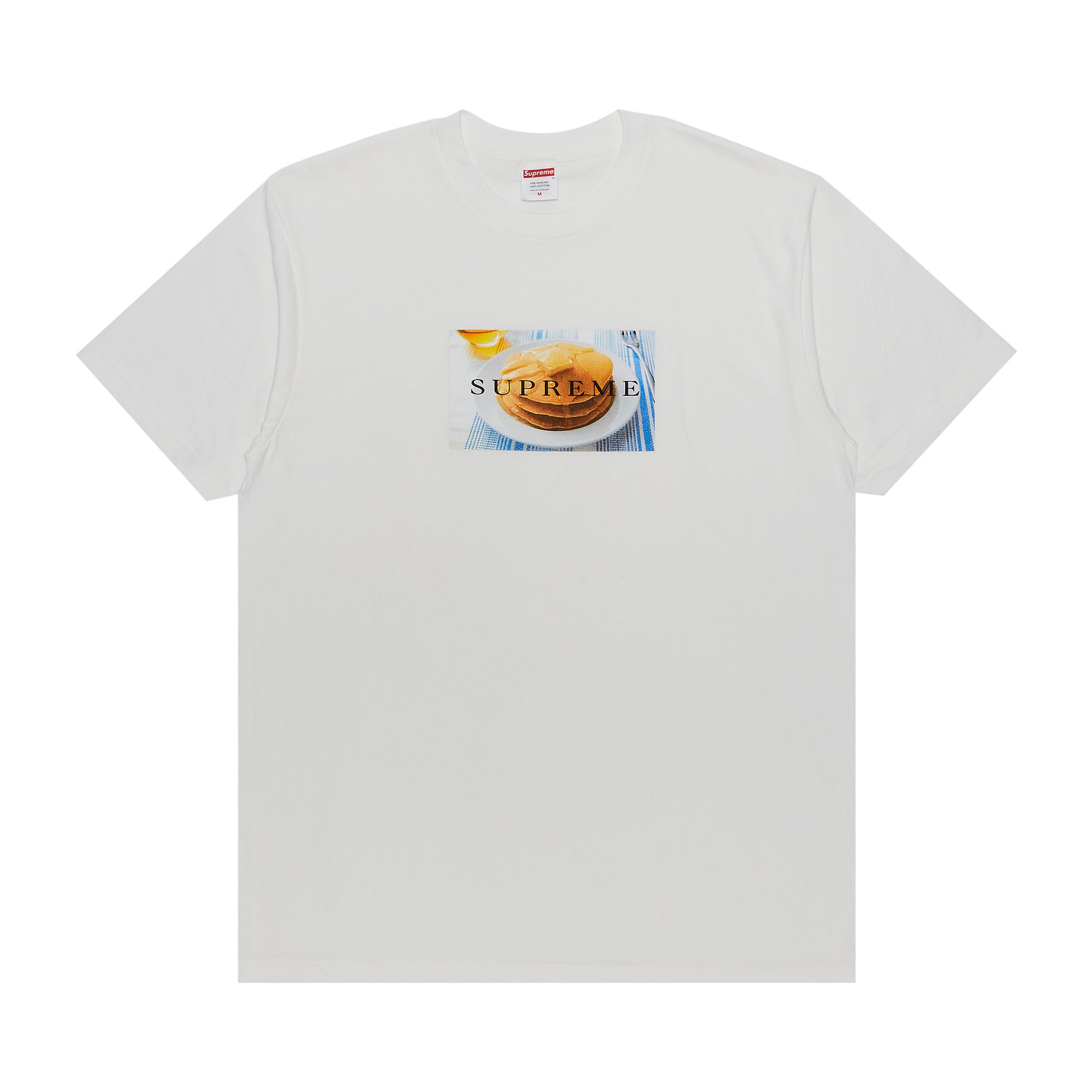 Pre-owned Supreme Pancakes Tee 'white' | Men's Size Xl