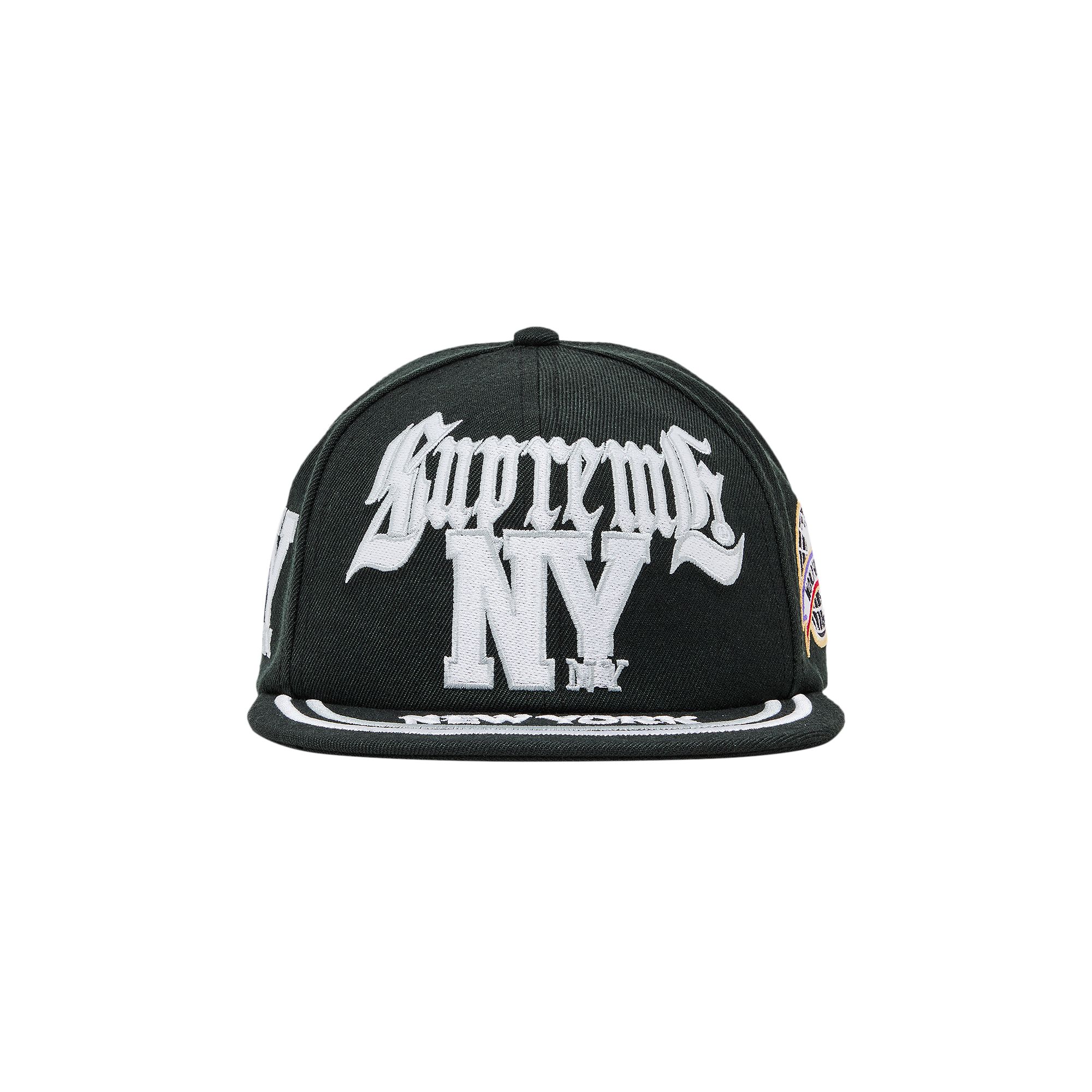 Pre-owned Supreme New York 6-panel 'black' | Men's Size Onesize