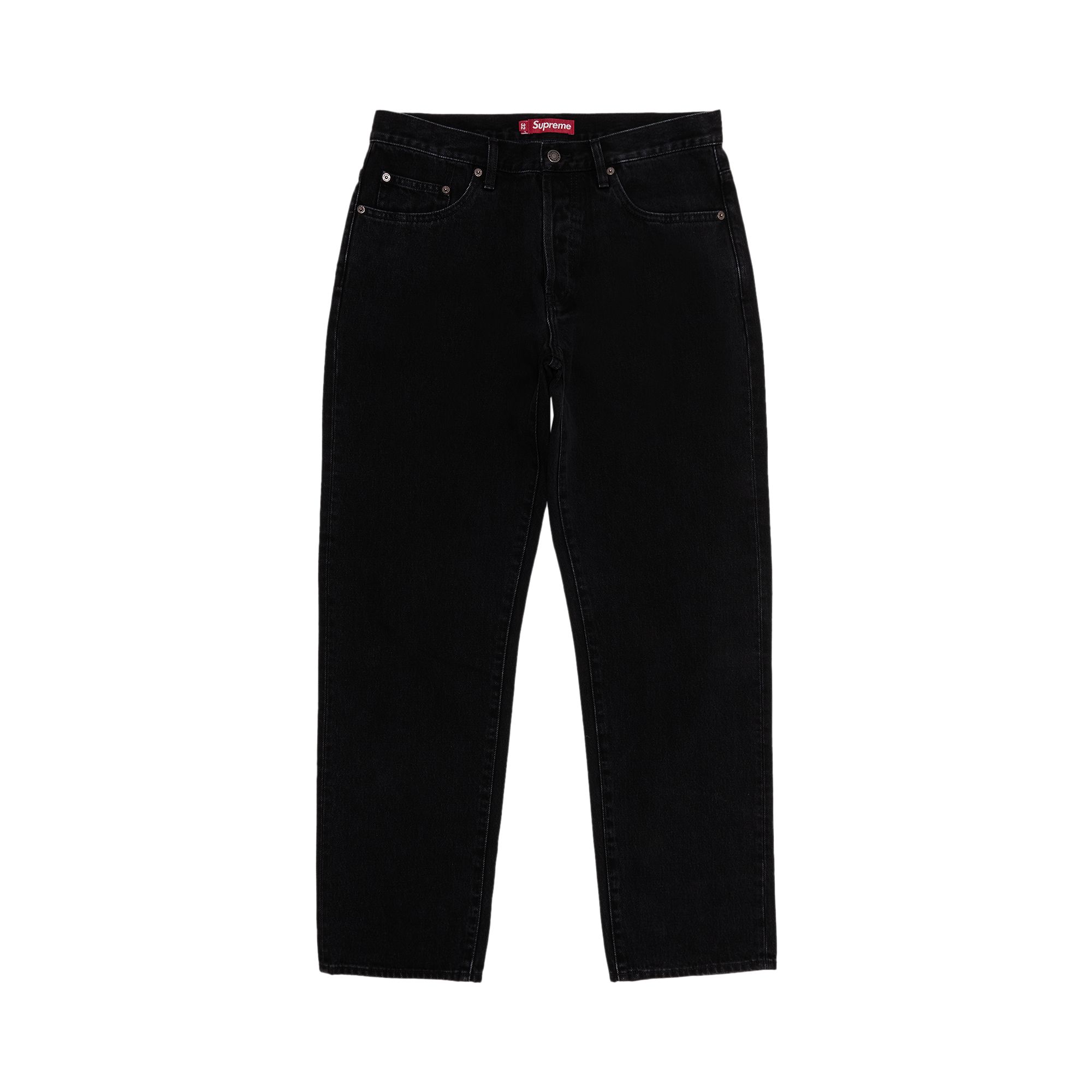 Pre-owned Supreme Regular Jean 'black' | Men's Size 32